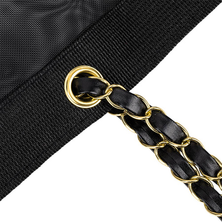 Black Mesh Shopper Bag by Glam MollyNails