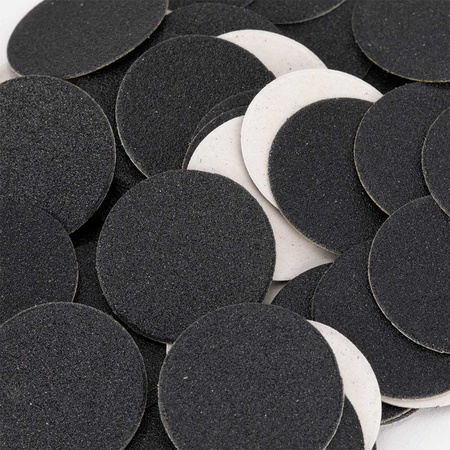 Replacement abrasive discs, 240 grit, for PodoDisk, size M, 20 mm, 50 pcs