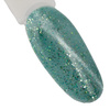 Esmalte híbrido magnético con efecto ojo de gato Cat Eye Foxy Eyes Eye Of The Ocean MollyLac 10 g n.º 556