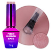 Base caoutchouc LED/UV avec fibres Molly Nails Rubber Fiber Base Smoky Pink 10 g