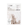 Glass nail rhinestones SS3 light topaz, approx. 1,440 pieces per pack