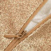 Armrest cushion for manicure, glittery gold