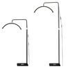 Lampe cosmétique LED en arc de 30 W, sur pied, sans ombre, noire HD-M6X