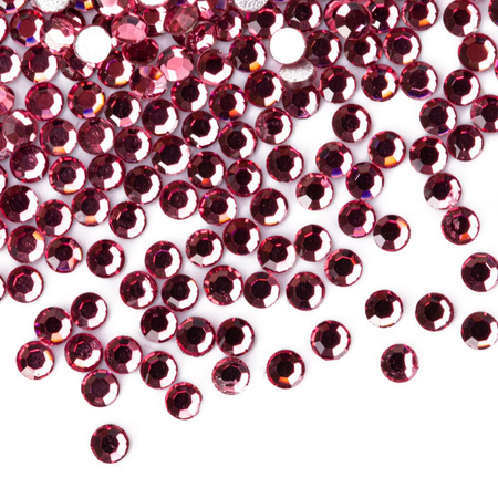 SS5 Rose Glass Nail Rhinestones, approx. 1,440 pieces per pack