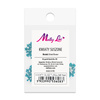 Fleurs séchées pour la décoration des ongles MollyLac Turquise, 5 pièces