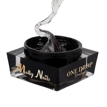 Molly Nails One Drop Tixology Ice Glass 15g thixotropic builder gel