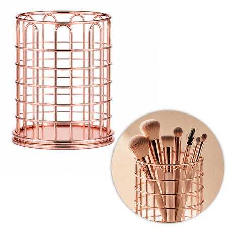 Rose Gold Brush Organizer Stand No. 7