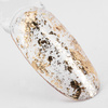 Poudre à ongles métallisée MollyLac, paillettes d'aluminium, 0,2 g, n° 11