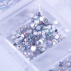 Iridescent rhinestones set in a box, approx. 1000 pieces