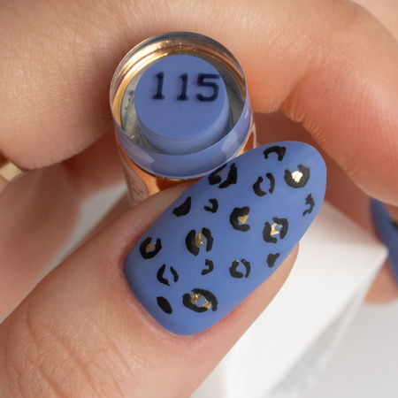 5+1 free Molly Nails Blue Sky Purple Blue HEMA/Di-HEMA Free hybrid nail polish 8g No. 115