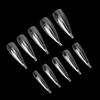 Matrici superiori dual per la ricostruzione delle unghie con graduazione Molly Nails, forma a mandorla classica, 120 pezzi