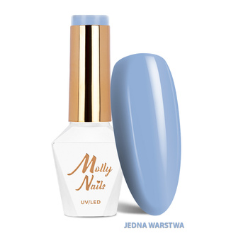 Vernis hybride Molly Nails Delicate Woman A Slight Breeze sans HEMA/Di-HEMA, 8 g, n° 64