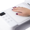No Name 168W UV/LED nail lamp with stand for hybrid nail polish, gels, and acrylic gels, white Z22