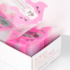Molly Nails transparent pink nail extension form templates, 500 pcs