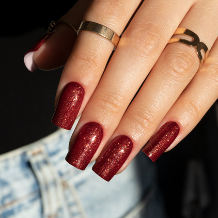 Esmalte híbrido Molly Nails Story Time Bright Side sin HEMA ni Di-HEMA, 8 g, n.º 624