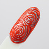 Creative Flow Color Gel - Gel creativo per Nail Art per realizzare motivi sfumati e delicati Molly Nails Rosso Senza HEMA/Di-HEMA 5 g