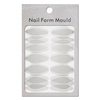 Moules autocollants en silicone pour Dual Form ovale ST012-3 MollyLac, 24 pièces