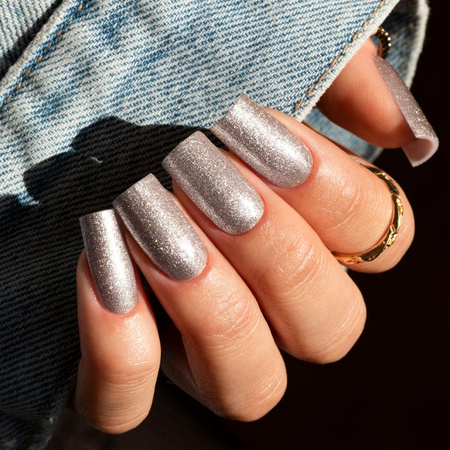 Lakier hybrydowy Molly Nails Story Time Let it Snow HEMA/Di-HEMA Free 8g Nr 627