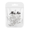 Adornos para uñas con serpientes en 3D Molly Nails SZ-152, 10 unidades