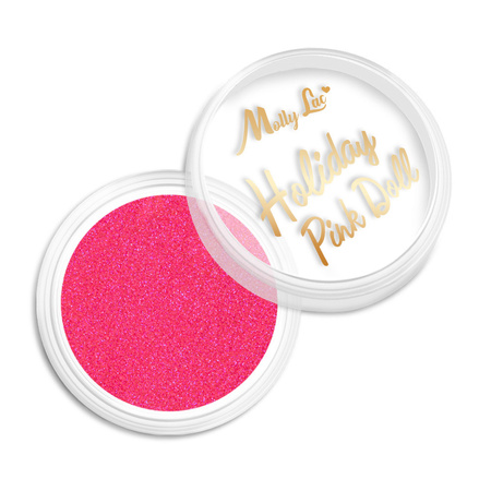 Esmalte de uñas Holiday Pink Doll de MollyLac, 1 g, n.º 5