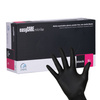 Gants jetables en nitrile à usage diagnostique et de protection Easycare Nitrile Black, taille S, noirs, 100 pièces