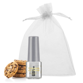 Aceite especial para cutículas y uñas con aroma a galletas de chocolate, en envase de 5 ml