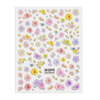 Adesivi per unghie 5D autoadesivi a forma di fiori M-2373 Molly Nails