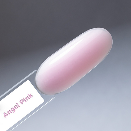 LED/UV rubber base with fibers Molly Nails Rubber Fiber Base Angel Pink 10g