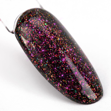Топ-покриття LED/UV без змивання з блискітками Molly Nails Sparkle Top Picante 10 г