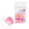 Applicatore a forma di marionetta per l'applicazione del glitter Molly Nails, rosa, 10 pezzi