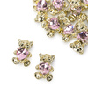 Decorazioni per unghie con orsacchiotti 3D Molly Nails n. 4, 10 pezzi