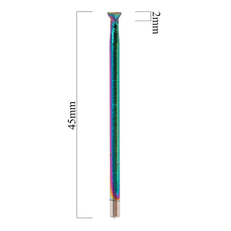 Fresa diamantata Unicorn arcobaleno a funghetto mini n. 20
