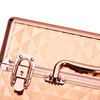 M cosmetic case for Diamond 3D rose gold nail polishes with rose gold fittings
