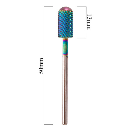 Fraise professionnelle en cobalt-tungstène, modèle « Rainbow Barrel Smooch Top » M 3/32" n° 5
