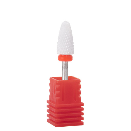 Fresa in ceramica per la rimozione di materiale, conica 3/32", tipo Flame F, delicata (C)