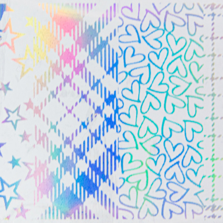 Film transfert 100 cm motif holo 10 n° 5