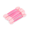 Applicatore a forma di marionetta per l'applicazione del glitter Molly Nails, rosa, 10 pezzi