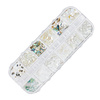 Conchiglie tritate per decorare le unghie in confezione n. 1