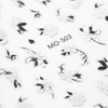 Autocollants pour ongles 5D à fleurs MO-503