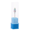 Fraise professionnelle en cobalt-tungstène, modèle arc-en-ciel Flame 2 M 3/32" n° 2