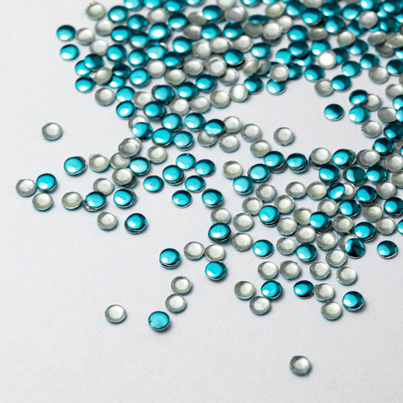 ShinePins: borchie lisce, decorazioni luccicanti per unghie, mini NTN Premium n. 7, 5 g