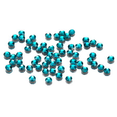 Скляні стрази для нігтів SS5 Blue zircon, приблизно 50 шт.