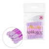 Applikator (Handpuppe) zum Einreiben von Puder von Molly Nails, violett, 10 Stück