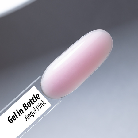 Gel polish in a bottle with a brush Gel in Bottle Molly Nails Pro Salon Angel Pink HEMA/Di-HEMA Free 15g