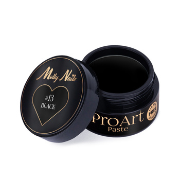 Паста для декорування ProArt Paste Molly Nails Black без HEMA/Di-HEMA, 5 г, № 13