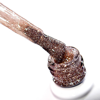Molly Nails Flashing Lights Bitter Brown HEMA/Di-HEMA Free Hybrid Nail Polish 8g No. 564