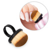 Щіточка для видалення пилу Molly Nails, чорна