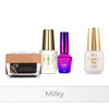 PRO MATCH SYSTEM 3+1 Milky : 2 gels : SelfLeveling® en flacon + Base + Doctor Top 15 g GRATUIT