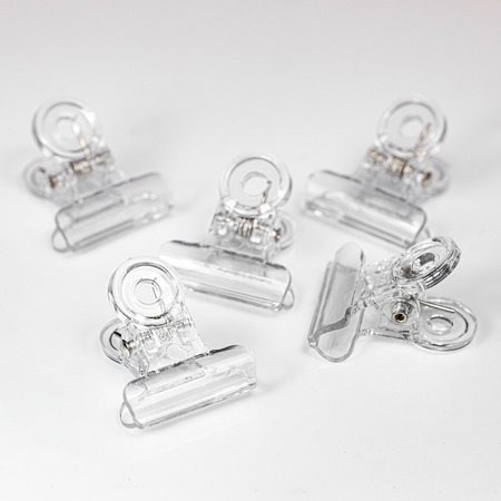 Clip di plastica per fissaggio, fermaglio per tunnel da 22 mm, 5 pezzi