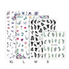 Autocollants pour ongles « Fleurs » JO-2719